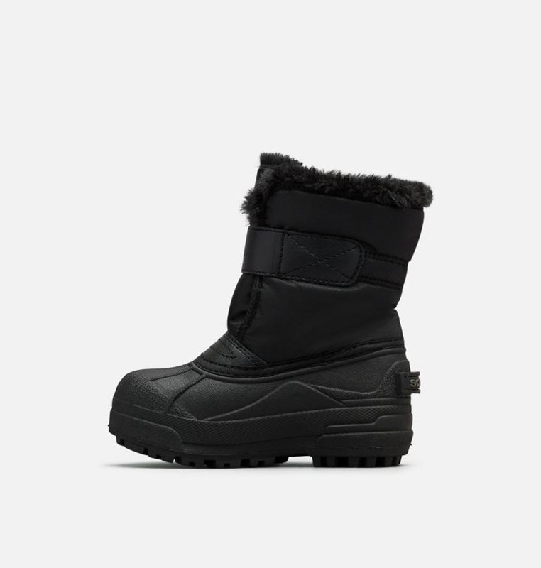 Sorel Çocuk Childrens Commander™ - Kar Botu Siyah - 589-AWQKFH